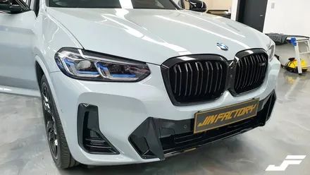 BMW X4 M팩 그릴랩핑[#화성랩핑#오산랩핑#동탄랩핑#진팩토리#BMWX4#X4그릴랩핑#X4실내랩핑] / 화성 남여울