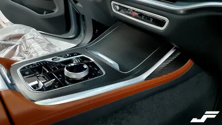 BMW X7 실내카본랩핑[#화성랩핑#오산랩핑#수원랩핑#동탄랩핑#진팩토리#BMW실내랩핑#BMWX7실내랩핑#실내카본랩핑] / 화성 남여울