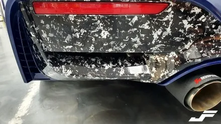 BMW F30 3시리즈 포지드카본포인트랩핑[#화성랩핑#오산랩핑#동탄랩핑#수원랩핑#진팩토리#F30랩핑#3시리즈랩핑#포지드카본] / 화성 남여울
