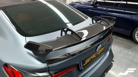 BMW G82 M4 포인트랩핑/스포일러PPF[#화성랩핑#오산랩핑#동탄랩핑#수원랩핑#진팩토리#스완넥스포일러#M4랩핑#엣지라인랩핑#스포일러PPF] / 화성 남여울