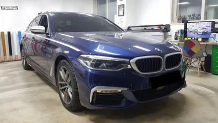 BMW G30 5시리즈 포인트데칼+M퍼포먼스데칼+그릴랩핑+사이드미러랩핑[수원랩핑+동탄랩핑+진팩토리+BMW5시리즈+G30사이드데칼+M퍼포먼스데칼+사이드미러랩핑] / 화성 동탄