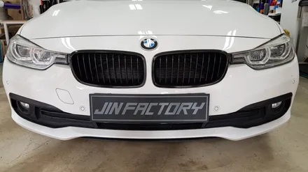 BMW F30 3시리즈 실내카본랩핑+그릴크롬랩핑[#화성랩핑#동탄랩핑#진팩토리#BMW실내랩핑#BMW그릴랩핑#BMW 실내카본#BMW그릴#F30그릴랩핑] / 화성 동탄