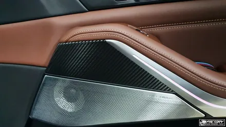 BMW X5 실내카본랩핑[#화성랩핑#동탄랩핑#수원랩핑#진팩토리#BMWX5#X5M팩 카본랩핑] / 화성 남여울