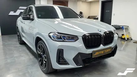 BMW X4 M팩 그릴랩핑[#화성랩핑#오산랩핑#동탄랩핑#진팩토리#BMWX4#X4그릴랩핑#X4실내랩핑] / 화성 남여울