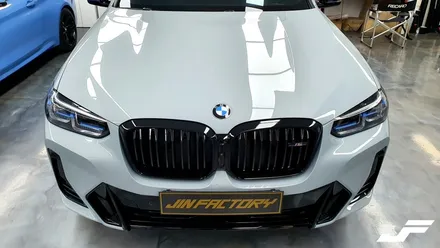 BMW X4 M팩 그릴랩핑[#화성랩핑#오산랩핑#동탄랩핑#진팩토리#BMWX4#X4그릴랩핑#X4실내랩핑] / 화성 남여울