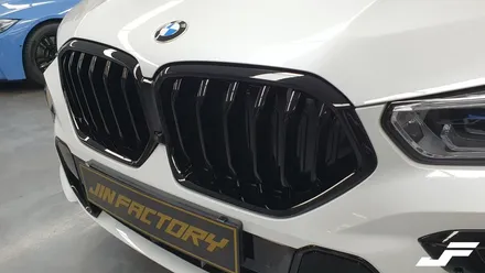 BMW X6  크롬딜리트+그릴교체[#화성랩핑#오산랩핑#수원랩핑#동탄랩핑#진팩토리#BMWX6#X6크롬딜리트#X6그릴교체#BMW크롬딜리트 / 화성 남여울