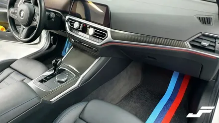 BMW G20/G21 웨건 실내카본랩핑[#화성랩핑#동탄랩핑#진팩토리#오산랩핑#3시리즈투어링#3시리즈실내랩핑#BMW실내카본랩핑#BMW랩핑#실내랩핑] / 화성 동탄