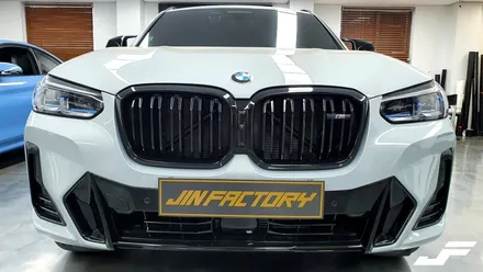 BMW X4 M팩 그릴랩핑[#화성랩핑#오산랩핑#동탄랩핑#진팩토리#BMWX4#X4그릴랩핑#X4실내랩핑] / 화성 남여울