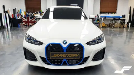 BMW i4 포인트랩핑[#화성랩핑#오산랩핑#동탄랩핑#수원랩핑#진팩토리#BMWI4#BMW랩핑#전기차#포인트랩핑] / 화성 남여울