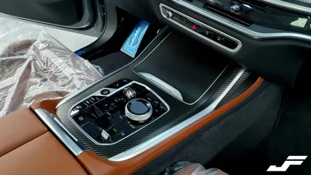 BMW X7 실내카본랩핑[#화성랩핑#오산랩핑#수원랩핑#동탄랩핑#진팩토리#BMW실내랩핑#BMWX7실내랩핑#실내카본랩핑] / 화성 남여울