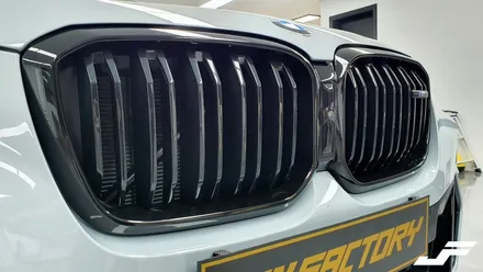 BMW X4 M팩 그릴랩핑[#화성랩핑#오산랩핑#동탄랩핑#진팩토리#BMWX4#X4그릴랩핑#X4실내랩핑] / 화성 남여울