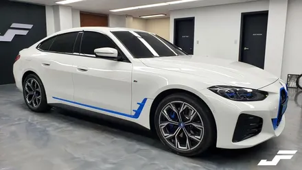 BMW i4 포인트랩핑[#화성랩핑#오산랩핑#동탄랩핑#수원랩핑#진팩토리#BMWI4#BMW랩핑#전기차#포인트랩핑] / 화성 남여울