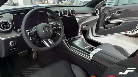 벤츠 CLE 53 AMG 카브리올레 실내 하이그로시 랩핑[#동탄랩핑 #수원랩핑#오산랩핑#진팩토리#벤츠동탄 #벤츠실내랩핑#벤츠CLE랩핑 #CLE53AMG #수원벤츠] / 화성 동탄