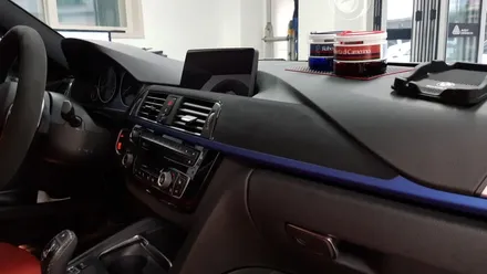 BMW F30 330i실내랩핑+루프스킨+사이드미러+스플리터+사이드데칼[수원랩핑+동탄랩핑+진팩토기+BMWF30+330i실내랩핑+BMW실내랩핑+F30루프스킨+330i랩핑+m퍼포먼스데칼 / 화성 동탄