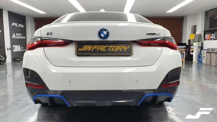 BMW i4 포인트랩핑[#화성랩핑#오산랩핑#동탄랩핑#수원랩핑#진팩토리#BMWI4#BMW랩핑#전기차#포인트랩핑] / 화성 남여울