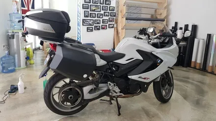 BMW F800-GT 사이드박스데칼[수원랩핑+동탄랩핑+진팩토리+BMWF800GT+바이크데칼+BMW바이크+사이드박스] / 화성 동탄