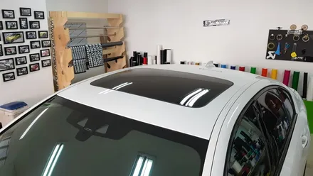 BMW G30 520D 루프스킨+M퍼포먼스데칼+사이드미러랩핑[수원랩핑+동탄랩핑+진팩토리+BMW5시리즈+G30랩핑+G30루프스킨+M퍼포먼스데칼+사이드미러랩핑] / 화성 동탄