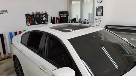 BMW G30 5시리즈 루프스킨+실내랩핑+사이드데칼[수원랩핑+동탄랩핑+진팩토리+BMWG30+G30루프스킨+G30실내랩핑+G30사이드데칼+5시리즈루프스킨+5시리즈실내랩핑+M퍼포먼스] / 화성 동탄