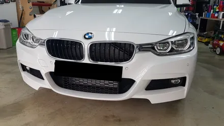 BMW F30 3시리즈M 루프스킨+실내랩핑+사이드데칼+포인트랩핑[수원랩핑+동탄랩핑+진팩토리+F30루프스킨+F30사이드데칼+F30실내랩핑+3시리즈실내랩핑+BMW그릴랩핑+스플리터랩핑] / 화성 동탄