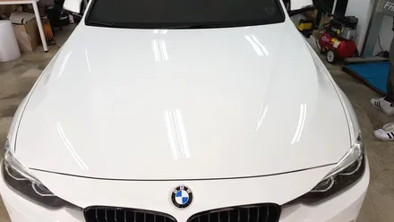BMW F30 330i 루프스킨+본넷포인트데칼[수원랩핑+동탄랩핑+진팩토리+BMW루프스킨+F30루프스킨+F30데칼+본넷데칼+BMW포인트데칼] / 화성 동탄