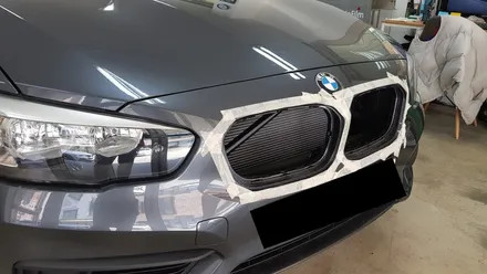 BMW 118D 그릴랩핑[수원랩핑+동탄랩핑+화성랩핑+진팩토리+BMW그릴랩핑+1시리즈그릴랩핑] / 화성 동탄