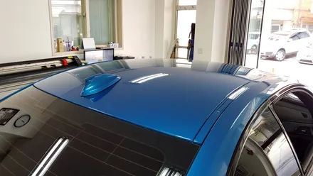 BMW M2 루프스킨+전면유리 포인트데칼[수원랩핑+동탄랩핑+진팩토리+BMWM2+M2루프스킨+M2데칼+M파워+MPOWER+F87M2+M2실내랩핑+매트릭스필름] / 화성 동탄