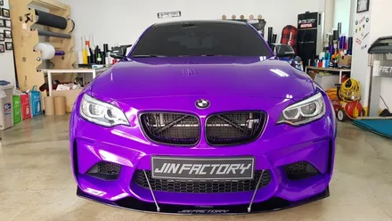 BMW F87 M2 에어로파츠 풀셋트 장착[#BMWM2#M2프론트립#F87프론트립#M2사이드립#M2파츠#M2튜닝#M2바디킷] / 화성 동탄
