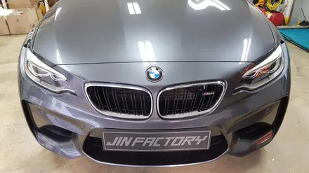 BMW F87 M2 그릴랩핑+실내랩핑[#수원랩핑#동탄랩핑#진팩토리#F87M2#M2실내랩핑#2시리즈실내랩핑#M2그릴랩핑#BMW그릴랩핑] / 화성 동탄