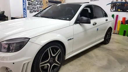 벤츠 C63AMG 사이드데칼[#화성랩핑#동탄랩핑#진팩토리#수원랩핑#벤츠데칼#C63AMG데칼#벤츠스티커#벤츠사이드데칼#AMG데칼] / 화성 동탄