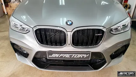 BMW X3M 포인트랩핑[#화성랩핑#동탄랩핑#수원랩핑#진팩토리#BMWX3M#X3M#랩핑#X3M포인트랩핑#그릴랩핑#사이드미러랩핑] / 화성 남여울