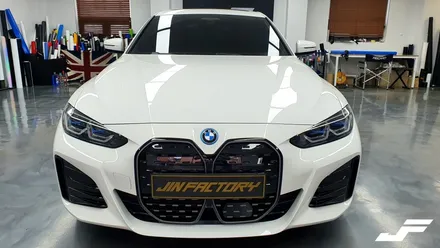 BMW i4 포인트랩핑[#화성랩핑#오산랩핑#동탄랩핑#수원랩핑#진팩토리#BMWI4#BMW랩핑#전기차#포인트랩핑] / 화성 남여울