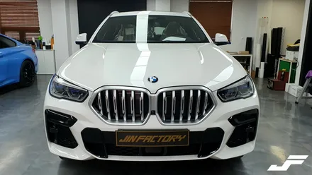 BMW X6  크롬딜리트+그릴교체[#화성랩핑#오산랩핑#수원랩핑#동탄랩핑#진팩토리#BMWX6#X6크롬딜리트#X6그릴교체#BMW크롬딜리트 / 화성 남여울