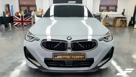 BMW M240I 퍼포먼스데칼 + 포인트랩핑[#화성랩핑#오산랩핑#동탄랩핑#진팩토리#M240I데칼#M240i랩핑#2시리즈튜닝 / 화성 동탄