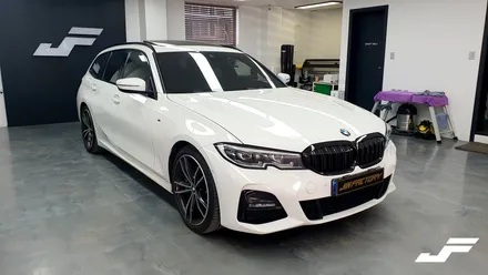 BMW G20/G21 웨건 실내카본랩핑[#화성랩핑#동탄랩핑#진팩토리#오산랩핑#3시리즈투어링#3시리즈실내랩핑#BMW실내카본랩핑#BMW랩핑#실내랩핑] / 화성 동탄