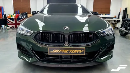 BMW M850i 크롬딜리트 [#동탄bmw#화성랩핑#동탄랩핑#수원랩핑 #진팩토리#bmw8시리즈 #bmw크롬죽이기 #크롬딜리트 #수원bmw랩핑] / 화성 동탄