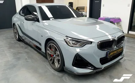 BMW M240i 부분PPF 시공 [#화성랩핑#오산랩핑#동탄랩핑#수원랩핑#진팩토리#BMWM240I#BMWM2#BMWPPF#BMW생활보호PPF#BMW신차PPF / 화성 동탄