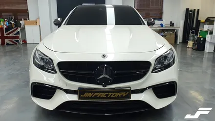 벤츠 E63 AMG 크롬딜리트[#화성랩핑#오산랩핑#동탄랩핑#수원랩핑#진팩토리#벤츠동탄랩핑#벤츠 E63AMG#벤츠크롬딜리트#벤츠E클래스랩핑] / 화성 동탄