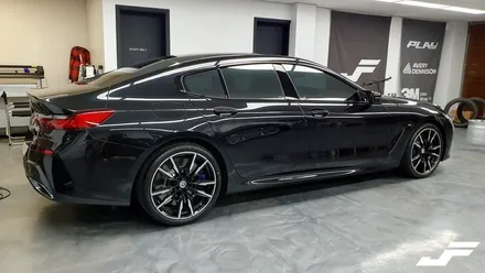 BMW 850i 크롬딜리트[#화성랩핑#오산랩핑#동탄랩핑#진팩토리#8시리즈#8시리즈크롬죽이기#8시리즈크롬랩핑#크롬딜리트#수원크롬죽이기] / 화성 동탄