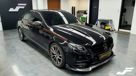 벤츠 E53AMG 크롬딜리트랩핑+커스텀라인데칼[#화성랩핑#오산랩핑#동탄랩핑#수원랩핑#진팩토리#E클래스크롬죽이기#E클래스포인트랩핑] / 화성 남여울