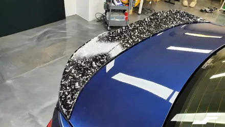 BMW F30 3시리즈 포지드카본포인트랩핑[#화성랩핑#오산랩핑#동탄랩핑#수원랩핑#진팩토리#F30랩핑#3시리즈랩핑#포지드카본] / 화성 남여울
