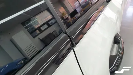 벤츠 C63S AMG 크롬딜리트 랩핑[#화성랩핑#오산랩핑#동탄랩핑#수원랩핑#진팩토리#동탄크롬딜리트#수원크롬딜리트#벤츠크롬딜리트#벤츠C63AMG크롬죽이기 / 화성 동탄