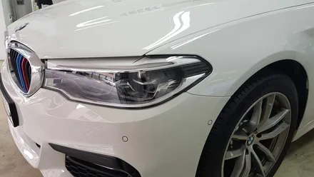 BMW G30 520D 루프스킨+그릴랩핑+사이드미러랩핑+M퍼포먼스데칼+라이트필름[수원랩핑+동탄랩핑+진팩토리+BMW라이트필름+G30루프스킨+G30그릴랩핑+G30사이드미러] / 화성 동탄