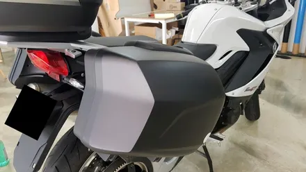 BMW F800-GT 사이드박스데칼[수원랩핑+동탄랩핑+진팩토리+BMWF800GT+바이크데칼+BMW바이크+사이드박스] / 화성 동탄
