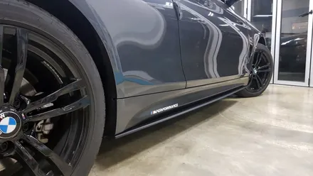 BMW4시리즈 M퍼포먼스 사이드데칼[수원랩핑+동탄랩핑+진팩토리+BMW데칼+F32사이드데칼+M퍼포먼스데칼] / 화성 동탄