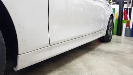 BMW F30 3시리즈M 루프스킨+실내랩핑+사이드데칼+포인트랩핑[수원랩핑+동탄랩핑+진팩토리+F30루프스킨+F30사이드데칼+F30실내랩핑+3시리즈실내랩핑+BMW그릴랩핑+스플리터랩핑] / 화성 동탄