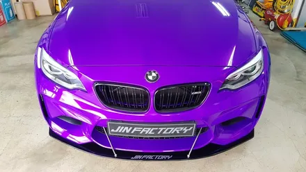 BMW F87 M2 에어로파츠 풀셋트 장착[#BMWM2#M2프론트립#F87프론트립#M2사이드립#M2파츠#M2튜닝#M2바디킷] / 화성 동탄
