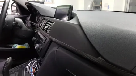 BMW F30 3시리즈 실내랩핑[ / 화성 동탄