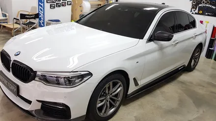 BMW G30 5시리즈 퍼포먼스 스타일 사이드데칼시공[#화성랩핑#동탄랩핑#수원랩핑#진팩토리#BMW사이드데칼#G30사이드데칼#퍼포먼스사이드데칼] / 화성 동탄