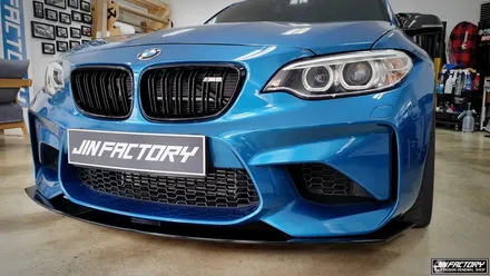 BMW F87 M2 진팩토리 커스텀 에어로파츠 [#화성랩핑#동탄랩핑#수원랩핑#진팩토리#에어로파츠#M2프론트립#M2사이드립#M2바디킷] / 화성 남여울