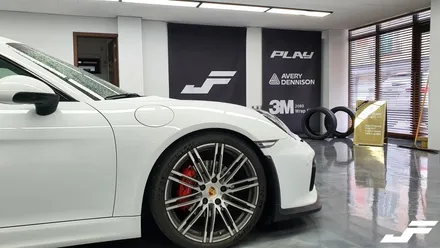 포르쉐 981GTS 포인트데칼 [#화성랩핑#오산랩핑#동탄랩핑#수원랩핑#진팩토리#포르쉐데칼#포르쉐981#981GTS] / 화성 남여울